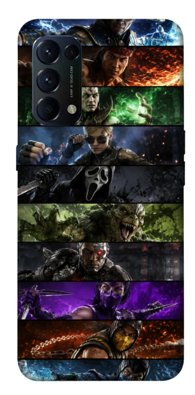 Чохол на Oppo Reno 5 4G Mortal Kombat ver.3 фото 1 з 1