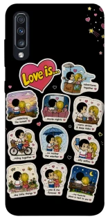 Чохол на Samsung Galaxy A70 (A705F) Love is ver.4 фото 1 з 1