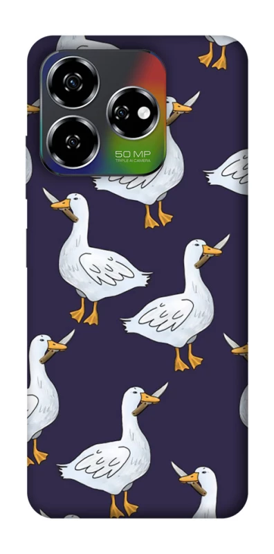 Чохол на ZTE Nubia V60 Гуси з претензією фото 1 з 1