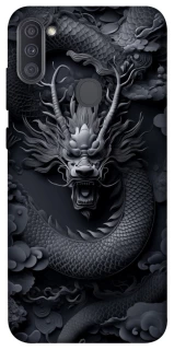 Чехол на Samsung Galaxy A11 black dragon фото 1 из 1