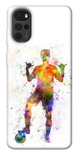 Чохол на Motorola Moto G22 Football Player v3 фото 1 з 1