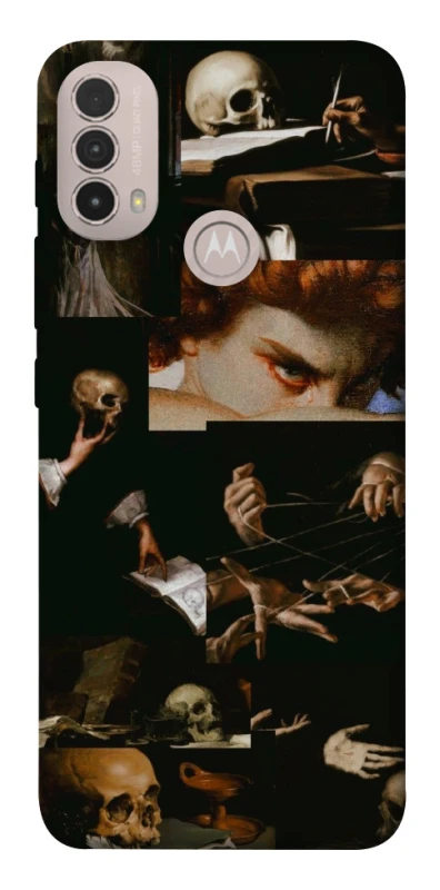 Чохол на Motorola Moto E40 Art collage ver.2 фото 1 з 1