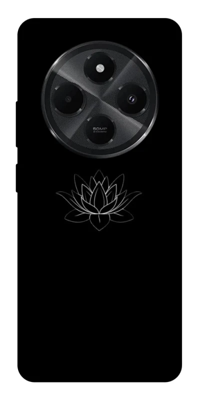 Чохол на Xiaomi Redmi A4 Black Lotus фото 1 Чохол на Xiaomi Redmi A4 Black Lotus фото 1 з 1