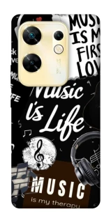 Чохол на Infinix Zero 30 4G Music is Life фото 1 з 1