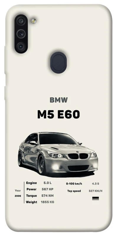 Чохол на Samsung Galaxy M11 BMW M5 E60 фото 1 з 1