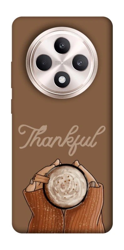 Чохол на Oppo Reno 12 F 4G/5G Thankful coffee фото 1 з 1