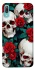 Чохол на Huawei Y6 Pro (2019) skull and rose фото 1 з 1