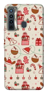 Чохол на TECNO Camon 17 Новорічний v14 фото 1 з 1