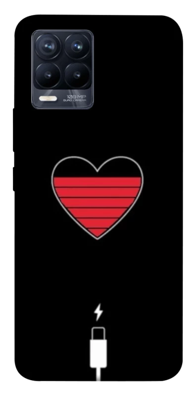 Чохол на Realme 8 Charge your heart фото 1 з 1