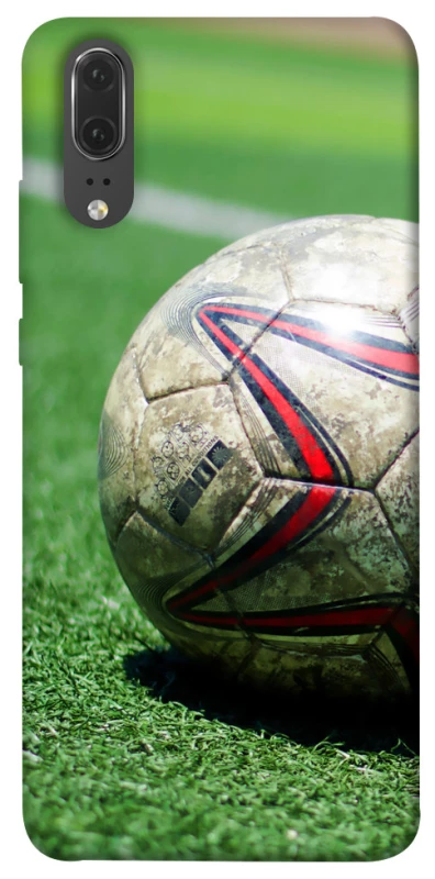 Чехол на Huawei P20 Мяч на газоне фото 1 из 1