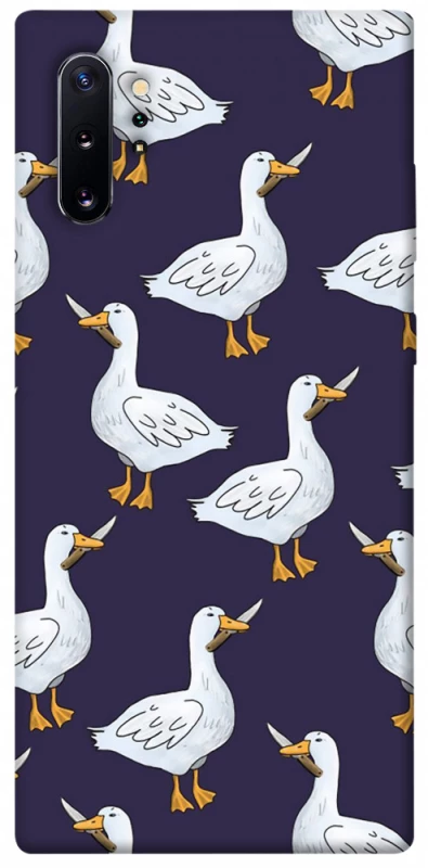 Чохол на Samsung Galaxy Note 10 Plus Гуси з претензією фото 1 з 1