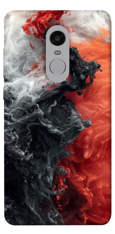 Чохол на Xiaomi Redmi Note 4X / Note 4 (Snapdragon) Black and Red фото 1 з 1