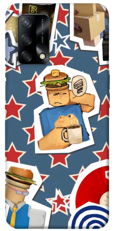 Чехол на Oppo A74 4G Roblox v2 фото 1 из 1