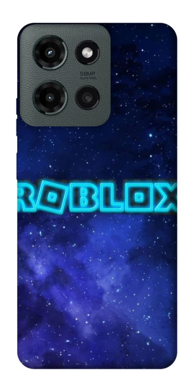 Чохол на Motorola Moto G Power (2025) Roblox Space Logo Blue фото 1 з 1