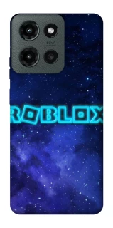 Чохол на Motorola Moto G Power (2025) Roblox Space Logo Blue фото 1 з 1