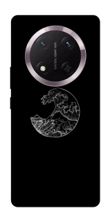 Чохол на Honor X9c Black tsunami фото 1 з 1