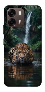 Чохол на Oppo A6 Leopard in water фото 1 з 2
