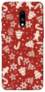 Чехол на OnePlus 7 Новогодний v3 фото 1 из 1