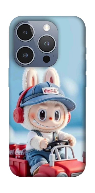 Чохол на Apple iPhone 16 Pro Labubu in the car фото 1 з 1