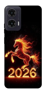 Чохол на Motorola Moto G35 Red Fire Horse ver.1 фото 1 з 1