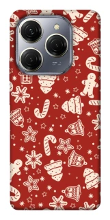 Чехол на TECNO Spark 20 Pro Новогодний v3 фото 1 из 1