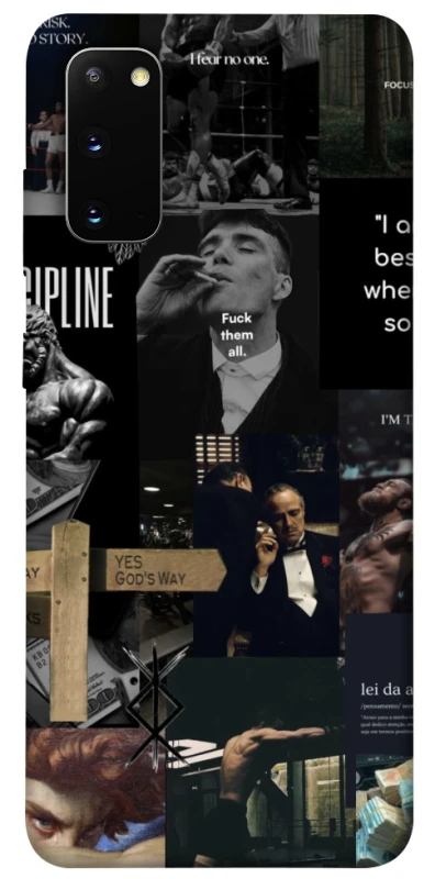 Чохол на Samsung Galaxy S20 Men's style v2 фото 1 з 1