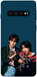 Чехол на Samsung Galaxy S10 Lee Know and Han - Stray Kids фото 1 из 1