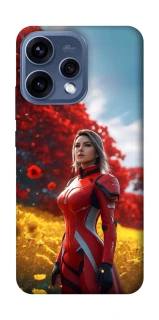 Чехол на Oppo Reno 15 Cyber space girl ver.5 фото 1 из 2
