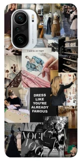 Чехол на Xiaomi Redmi K40 / K40 Pro / K40 Pro+ / Poco F3 Fashion collage ver.11 фото 1 из 1