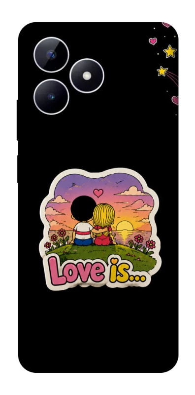 Чехол на Realme Note 50 5G Love is ver.5 фото 1 из 1