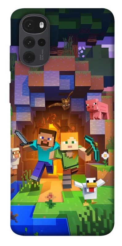 Чохол на Motorola Moto G22 Minecraft game фото 1 з 1