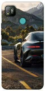 Чехол на TECNO POP 4 Car in the mountains фото 1 из 1
