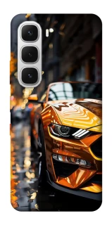 Чохол на Infinix Hot 60i Golden sports car фото 1 з 1