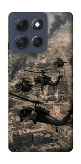Чохол на Motorola Moto G86 Power Black hawk фото 1 з 1