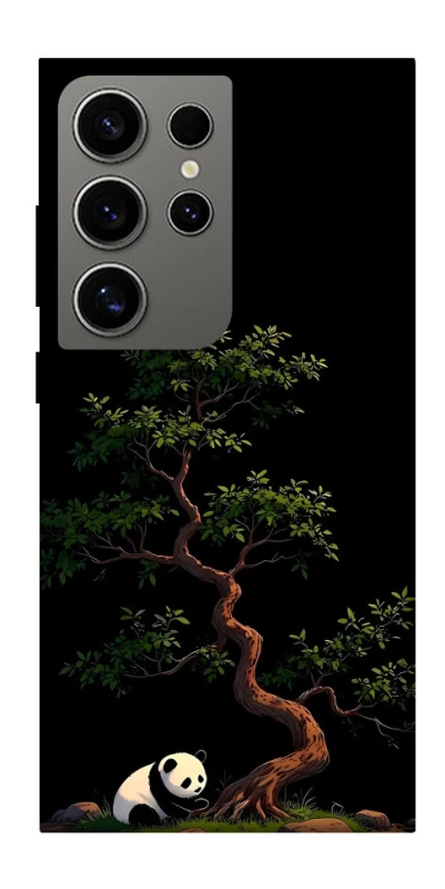 Чехол на Samsung Galaxy S24 Ultra Panda and tree фото 1 из 1