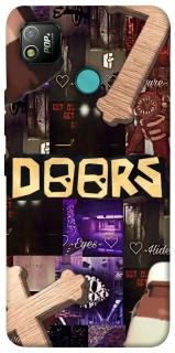 Чехол на TECNO POP 4 Roblox doors dark mode фото 1 из 1