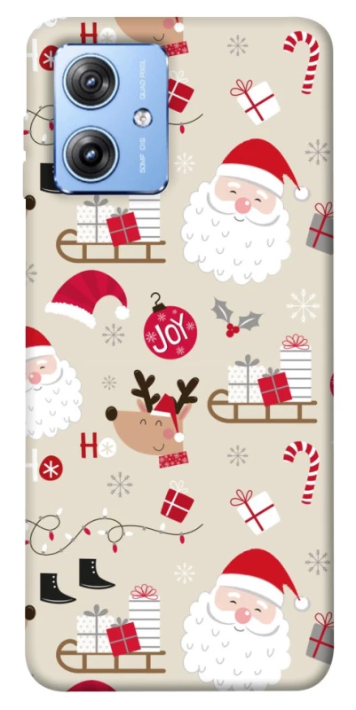 Чохол на Motorola Moto G84 Новорічний v1 фото 1 з 1