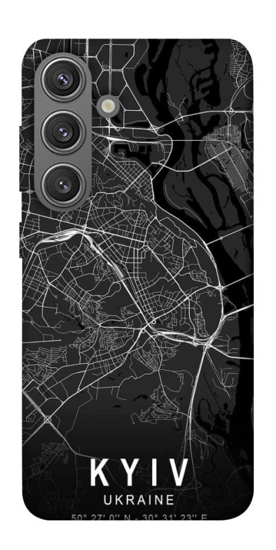 Чехол на Samsung Galaxy S24 Kyiv map фото 1 из 1