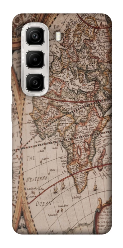 Чехол на Infinix Hot 50 4G Карта путешествий фото 1 из 1