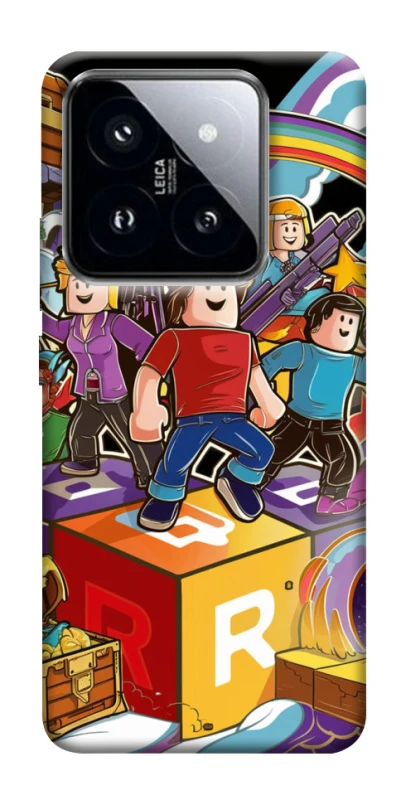 Чохол на Xiaomi 14 Pro Roblox family фото 1 з 1