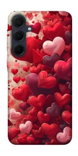 Чохол на Samsung Galaxy A55 Many hearts фото 1 з 1