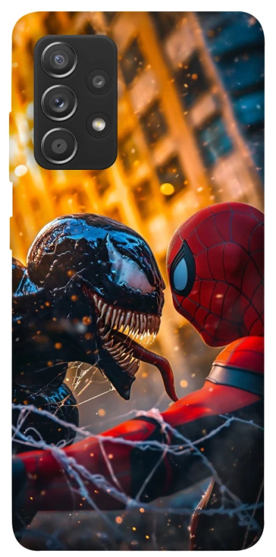 Чехол на Samsung Galaxy A72 4G / A72 5G Venom vs Spiderman фото 1 из 1