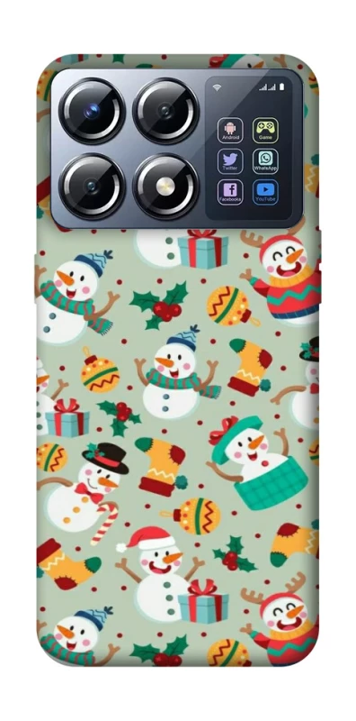 Чохол на Xiaomi POCO X8 Pro Новорічний v2 фото 1 з 1