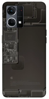 Чехол на Oppo Reno 7 4G iPhone 17 фото 1 из 1