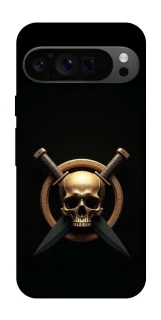 Чехол на Google Pixel 9 Pro Golden Skull фото 1 из 1