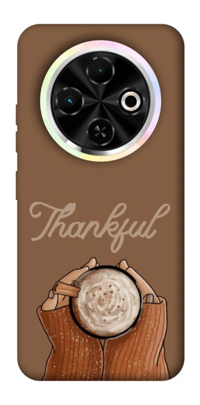 Чохол на TECNO Spark 30C Thankful coffee фото 1 з 1