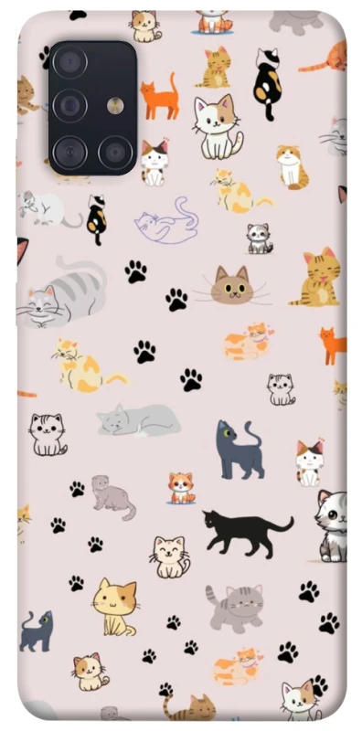 Чохол на Samsung Galaxy A51 Cat style ver.1 фото 1 з 1