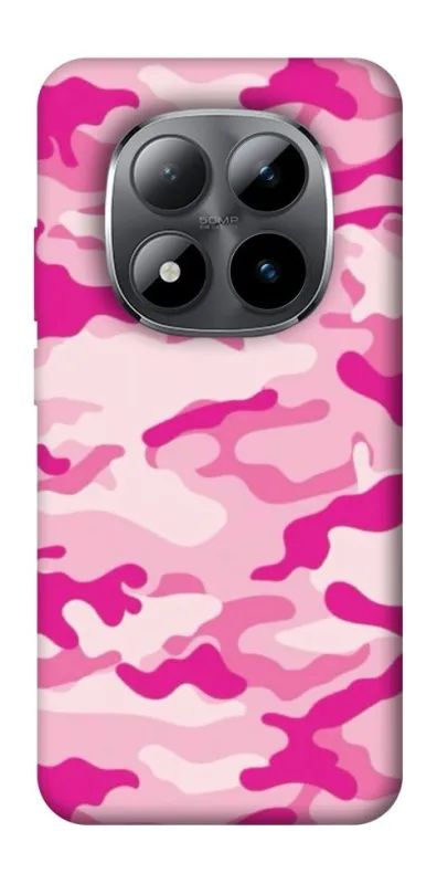 Чехол на Xiaomi Redmi Note 15 Pro 5G camouflage pink фото 1 из 1