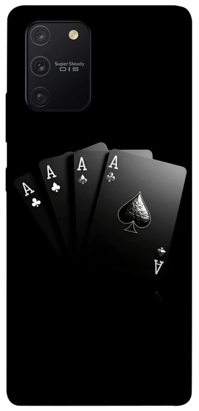 Чохол на Samsung Galaxy S10 Lite Black Cards фото 1 з 1