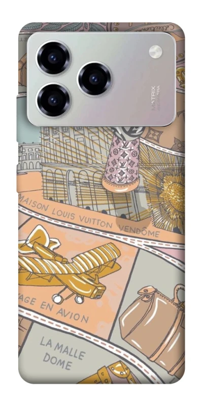 Чехол на ZTE Blade A76 Fashion collage ver.2 фото 1 из 1